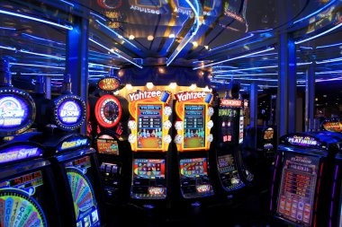 Casino promotion dashboard with account tabs